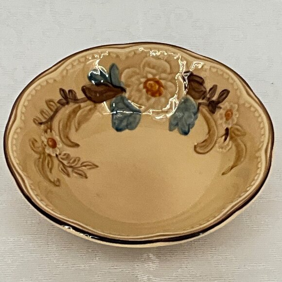 Franciscan Bouquet‎ Tan Background Earthenware Cereal Bowl By Franciscan USA - Picture 1 of 5